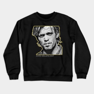 Retro John Mellencamp Crewneck Sweatshirt